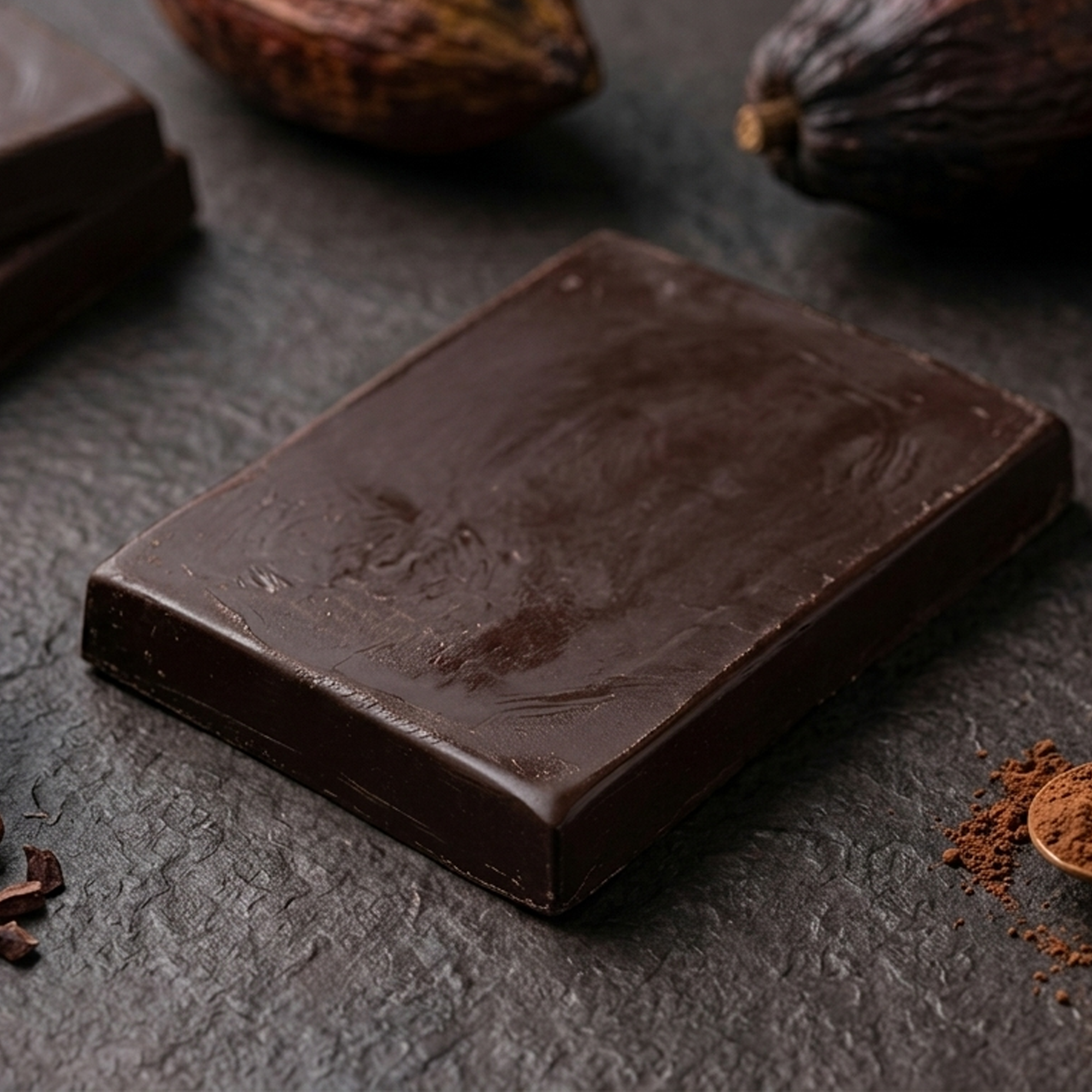 Tropical Forest-Grown Ceremonial Cacao Block – 1 lb